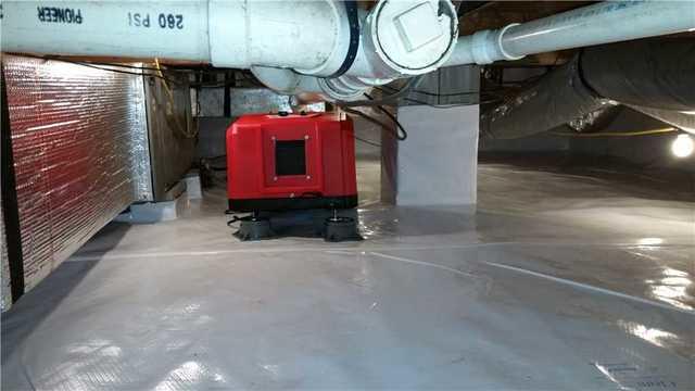 Crawl Space Dehumidifier