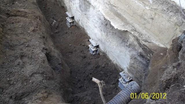 <p>Push pier system to correct this compromised foundation.</p>