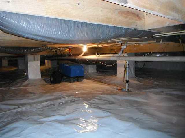 Crawl Space Encapsulation