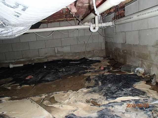 Nasty Crawl Space