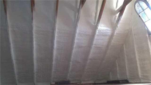 Spray Foam Insulated Attic