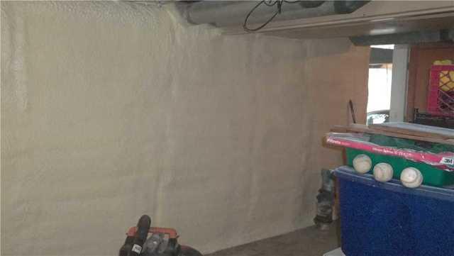 Spray Foam To Basement Walls