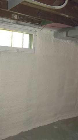 Spray Foam To Basement Walls