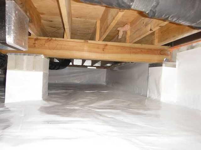 Finished Crawl Space