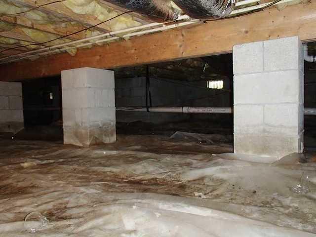 Messy Crawl Space