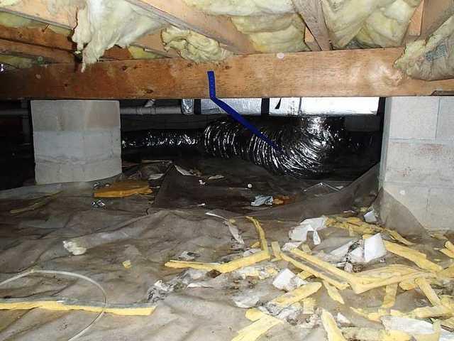 Messy Crawl Spaces