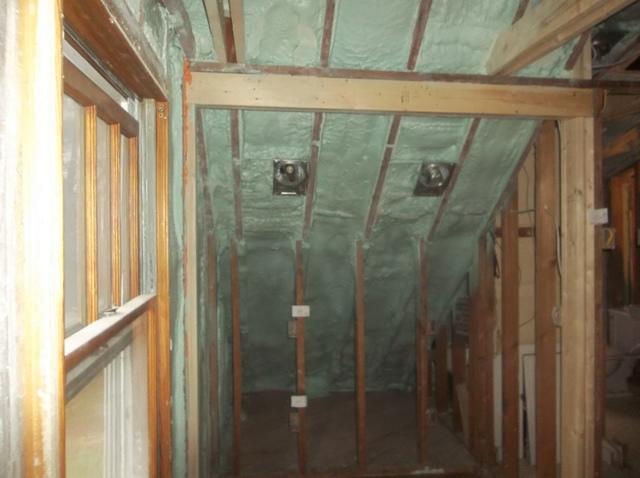 This attic is ready for sheet rock to complete it's conversion to usable conditioned space.