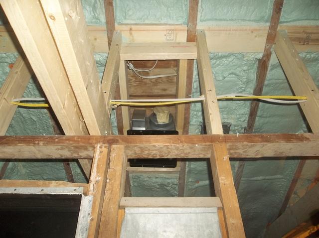 This attic is ready for sheet rock to complete it's conversion to usable conditioned space.