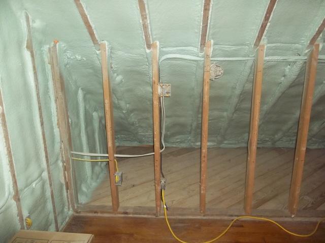 This attic is ready for sheet rock to complete it's conversion to usable conditioned space.