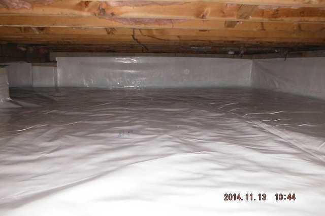 Clean Crawl Space Encapsulation