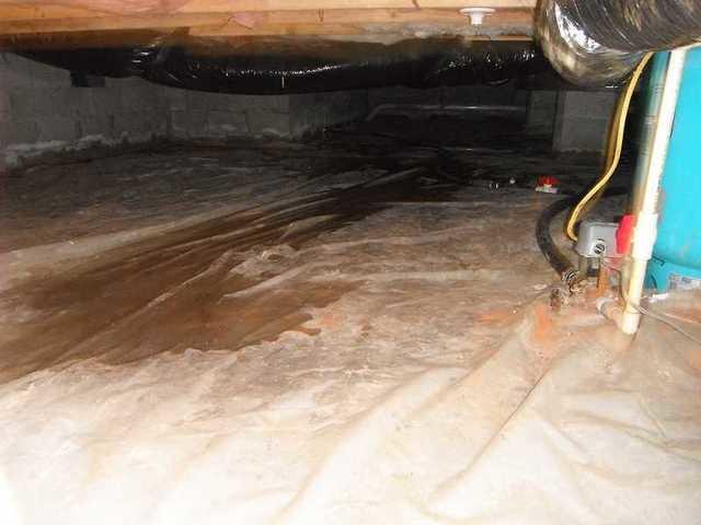 Water Problems In The Crawl Space