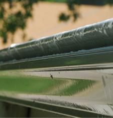 Seemless Aluminum Gutter Installation near Brooklyn Center, MN