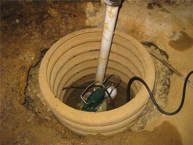 Open Sump Holes