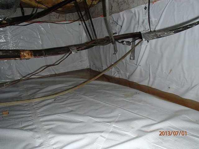 Water In The Crawl Space