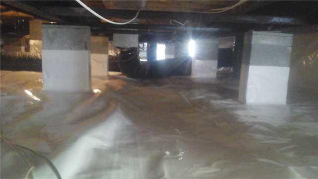 Finished Crawl Space in Viola, DE