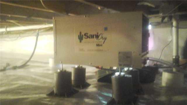 SaniDry Dehumidifier