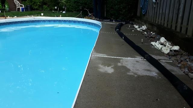 After a Pool Deck Repair in Toronto