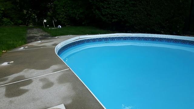 Our installers finished the repair of this pool deck which took only half a day to complete.