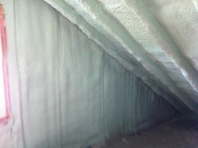 Spray Foam Insulated Attic