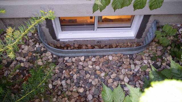 The crew replaced the basement window with a high-quality, energy efficient option.