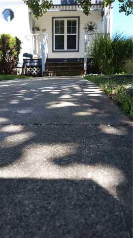 Finished Concrete Sidewalk