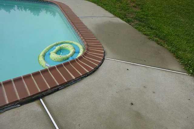 Pool Deck Sinking Concrete