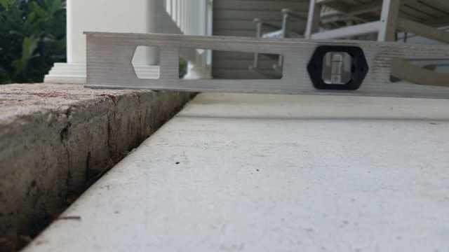Sinking Concrete