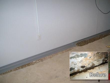 Interior Basement Waterproofing