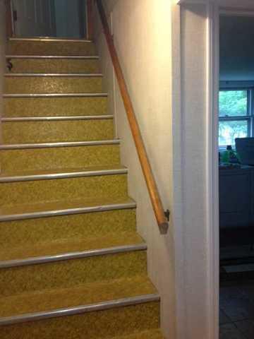 Stairway after adding Everlast Walls