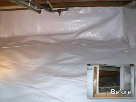 Vapor Barrier Installation