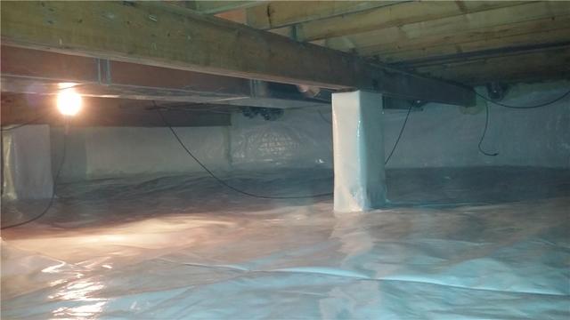 Clean, Dry Crawl Space with CleanSpace