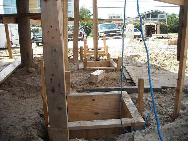 Prepping the area