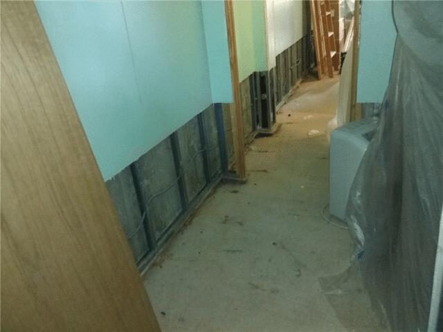 Your wet, damaged drywall basement walls can be a breeding ground for mold and odors.