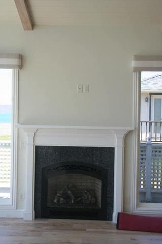 The Fireplace Installed in Cayucos.