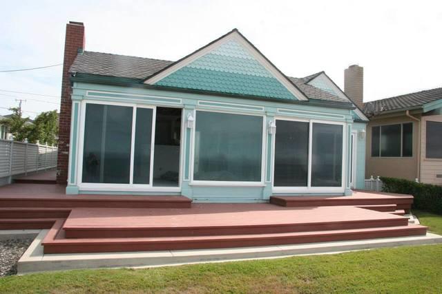 Exterior Before the Remodel in Cayucos