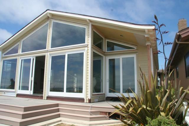 Sunroom Exterior During Remodel