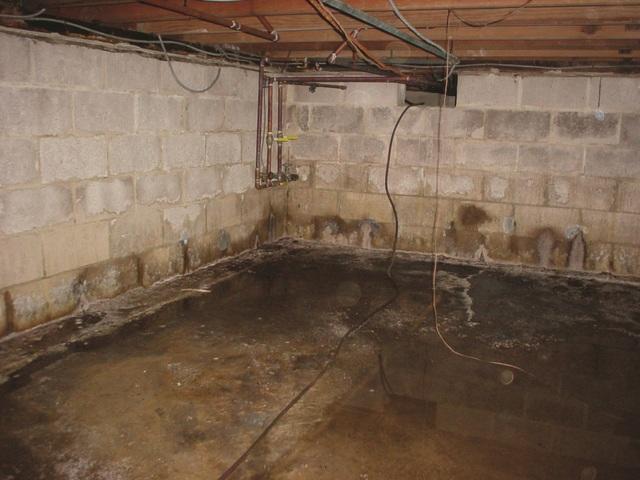 wet basement