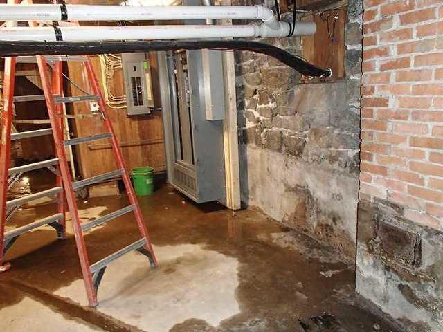 Water Has Destroyed The Church in Lewes, DE