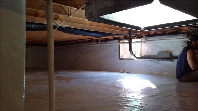 CleanSpace Turns Flooded Crawl Space into Clean, Dry Space