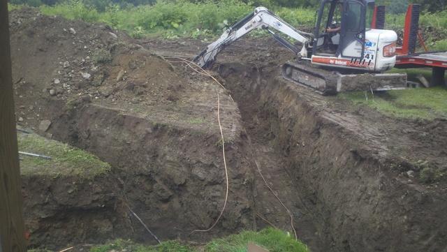 Installing Earth Loops For 3-Ton Geothermal System in Eaton, NY