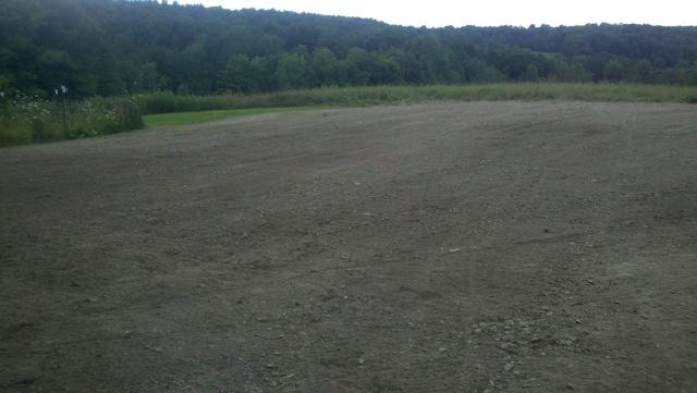 Eaton, NY Geothermal Energy: Backfilled, Graded and Re-Seeded