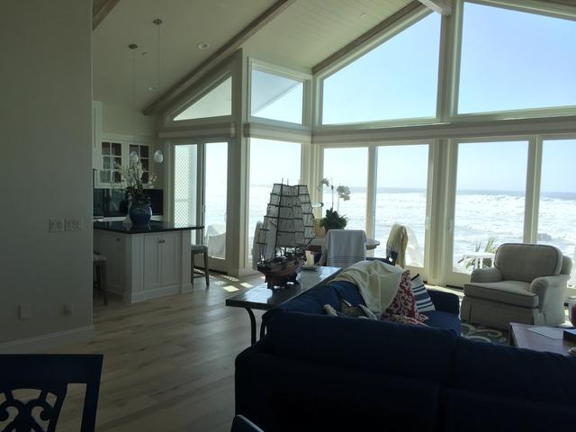 Finished remodel of Living Space in Cayucos