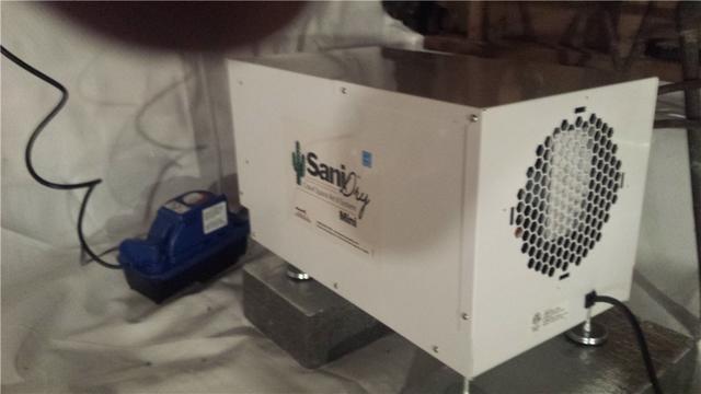 SaniDry Dehumidifier