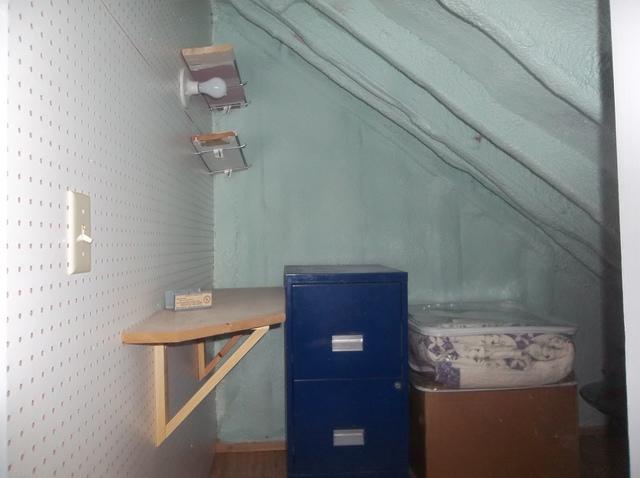 Spray Foam Installed In Attic