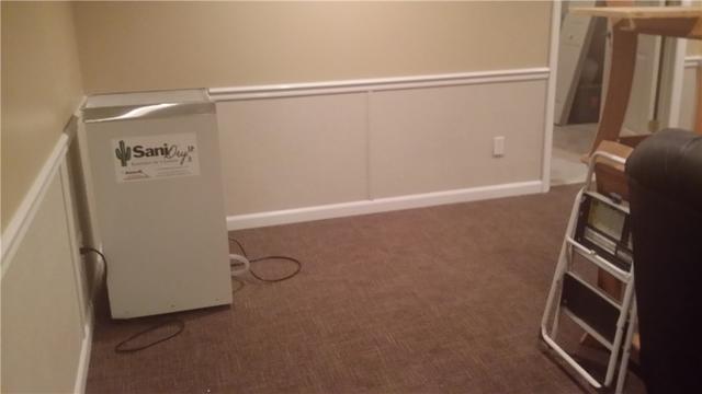 Outside of actual standing water, ambient moisture can also wreak havoc in a basement by warping beams and even finishes. A dehumidifier like the SaniDry keeps the ambient moisture at bay and your basement dry and comfortable.