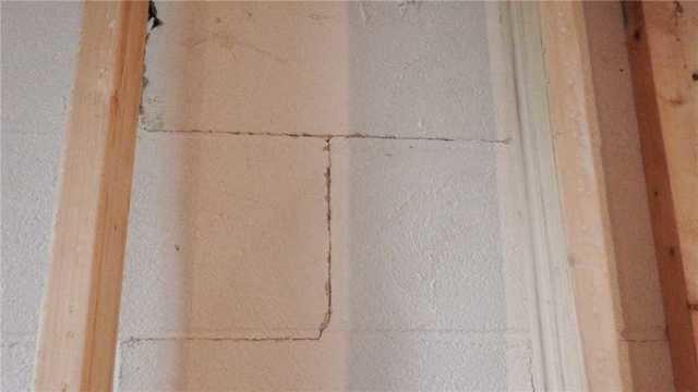 Crack in Bowing Block Wall