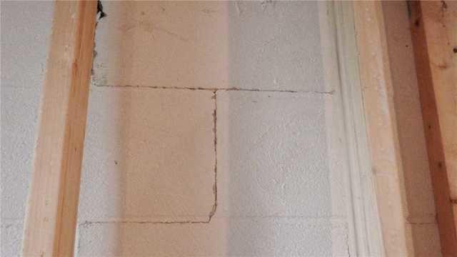 Crack in Bowing Block Wall