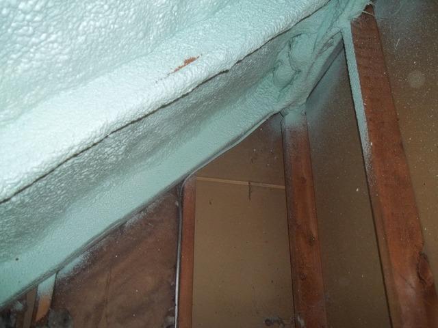 Spray Foam Insulated Attic