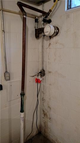 Water Damage on Wall