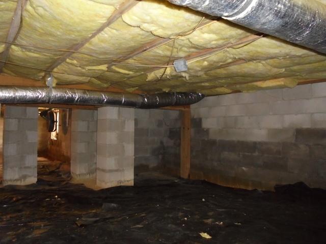 Concrete walls have voids!